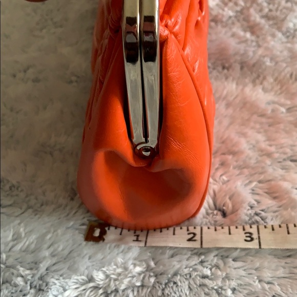 Bonita Orange Clutch - Picture 5 of 8